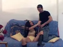 Das perverse Pärchen bumst ohne Hemmungen vor der Cam