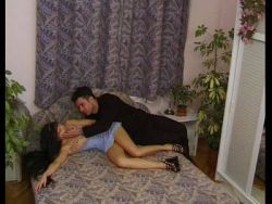 Sexy MILF in scharfen Dessous lässt sich ficken