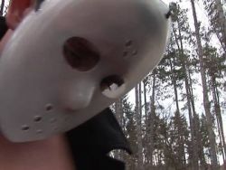 Draußen im Wald wird die Fotze von dem Mann durchgefickt
