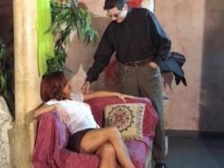 Intensiver Mundfick mit einem notgeilen Girl